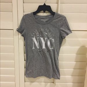 Grey Aeropostale top